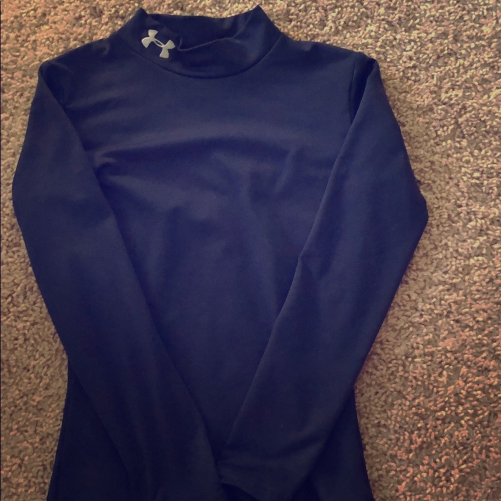 Boys Mock neck compression gear longsleeved tee